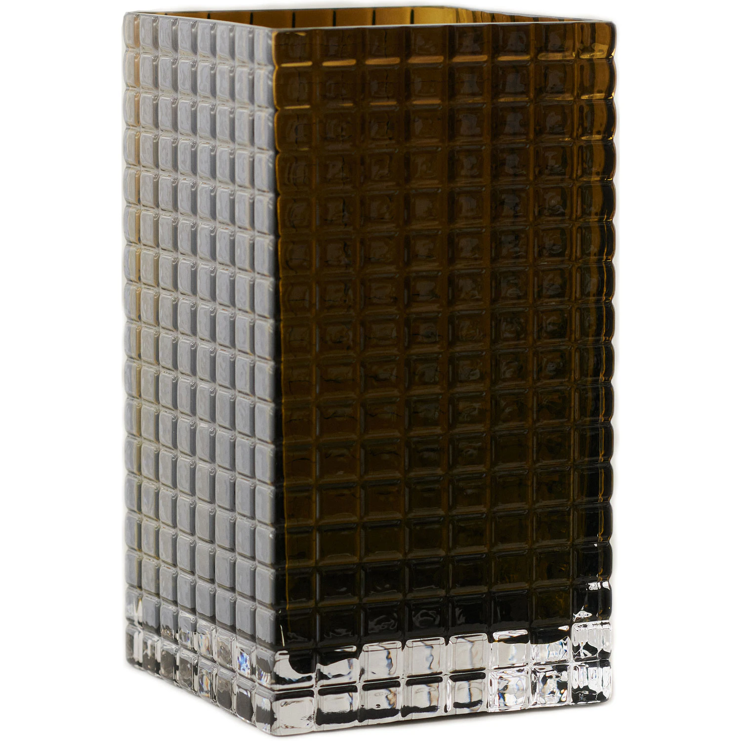 Louise Roe City Hurricane Vase Olivengr&oslash;n - Vaser Mundbl&aelig;st Glas - 10503-6-32