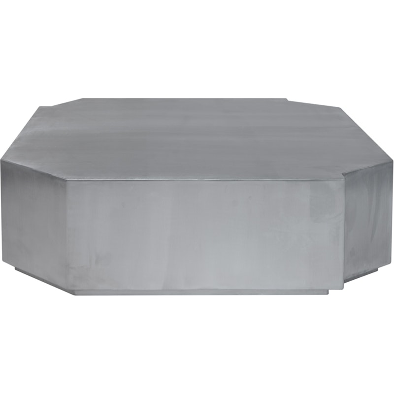 Funki Square Loungebord 110x116 cm, Aluminium