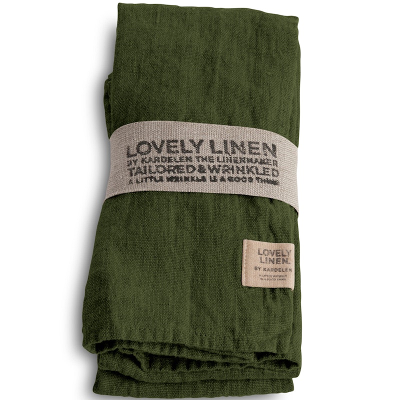 Lovely Napkins 45x45 Honey 4-Pack Serviet 45x45 cm 4-pak Jeepgreen