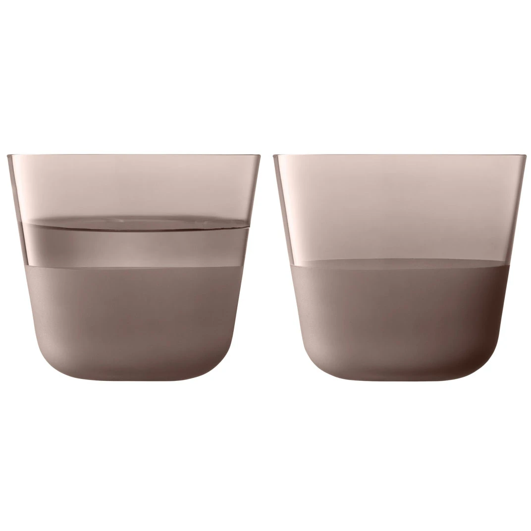Lsa International Arc Contrast Drinks 26 Cl 2-pak - Tumblers Glas Earth - LAC08