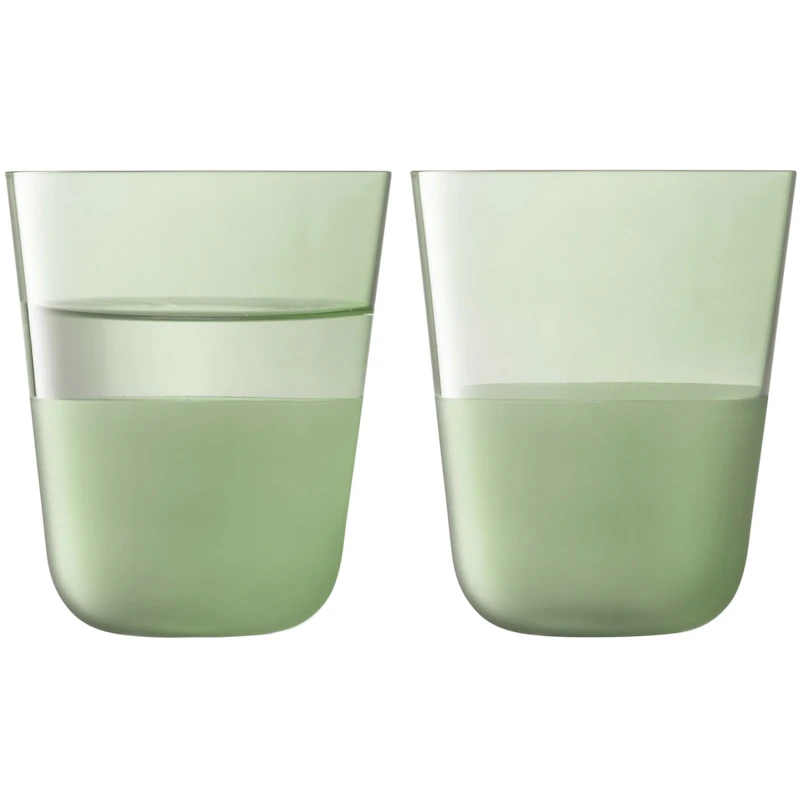 Arc Contrast Drinksglas 38 cl 2-pak, Moss