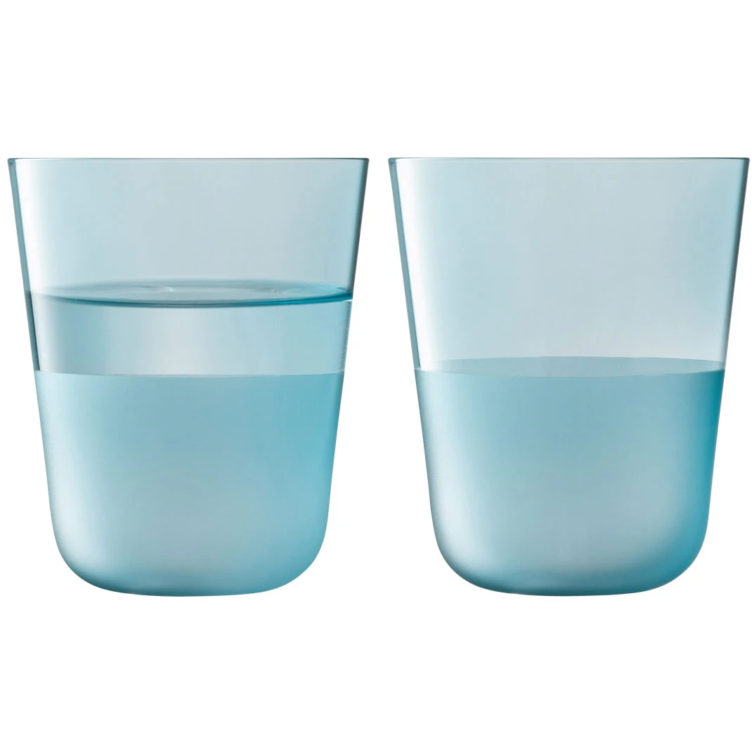 Lsa International Arc Contrast Drinks 38 Cl 2-pak - Tumblers Glas Sky - LAC18