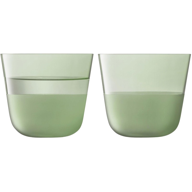 Arc Contrast Drinksglas 26 cl 2-pak, Moss
