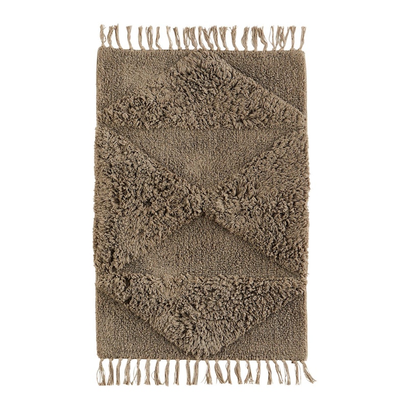 Tufted Bademåtte 60x90 cm, Mørkegrøn