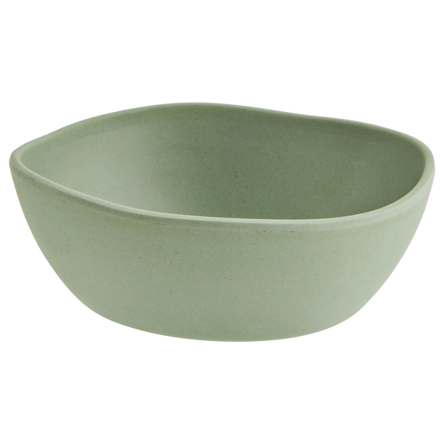 Madam Stoltz Eco Sustainable e Bowl 16 Cm Green - Serveringssk&aring;le Melamin Gr&oslash;n - DWMB-5164-BG