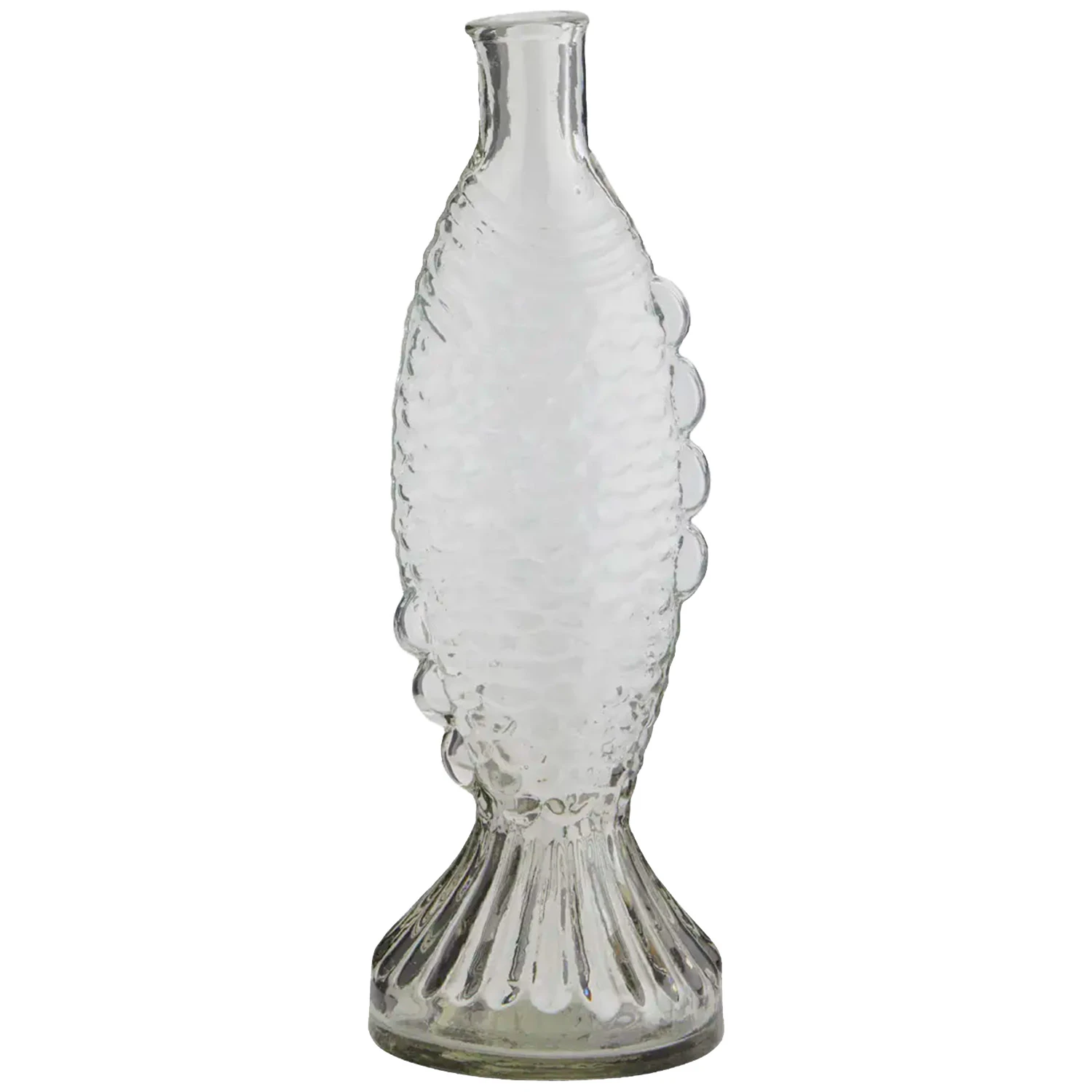 Madam Stoltz Fish vase 30 Cm - Vaser Glas Klar - EV-24471-C