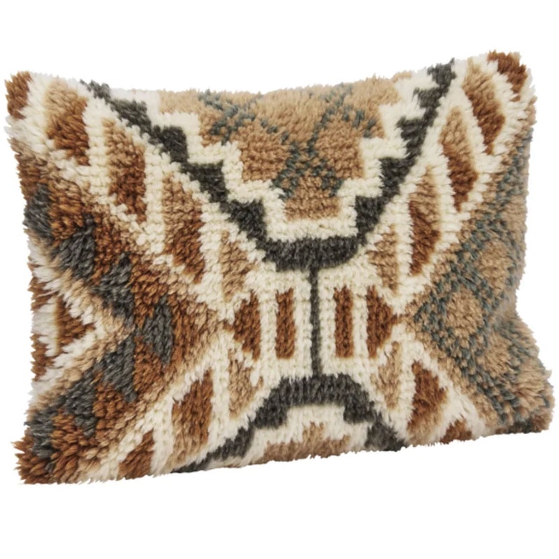 Hand woven wool cushion cover