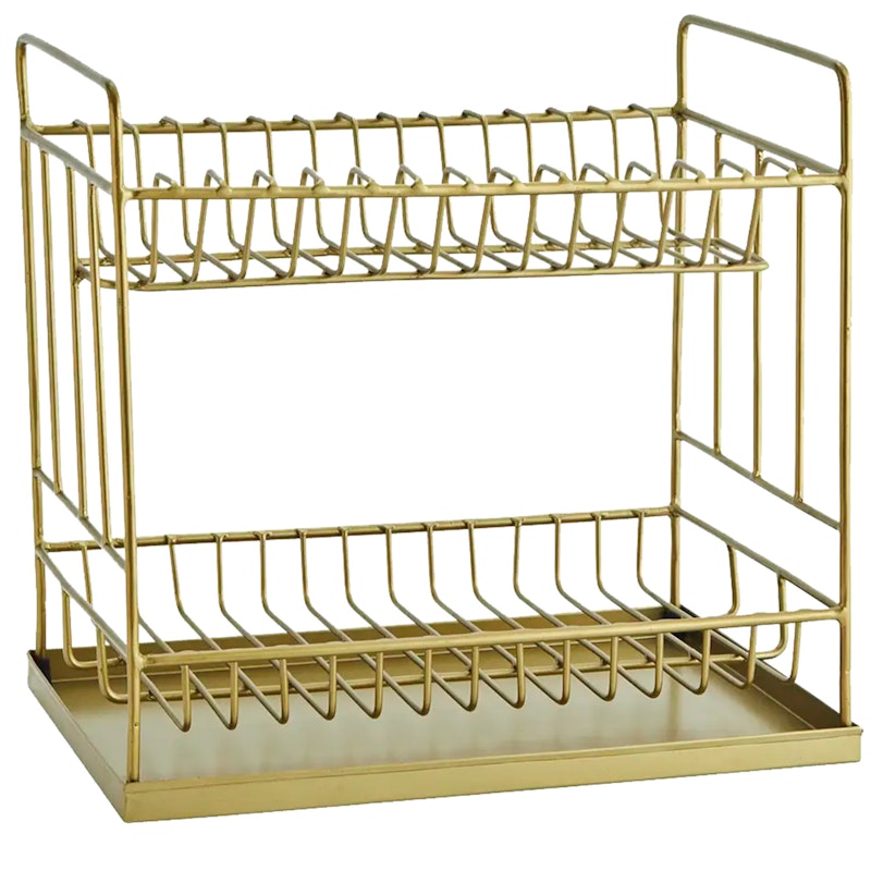 Opvaskestativ, Antik Messing
