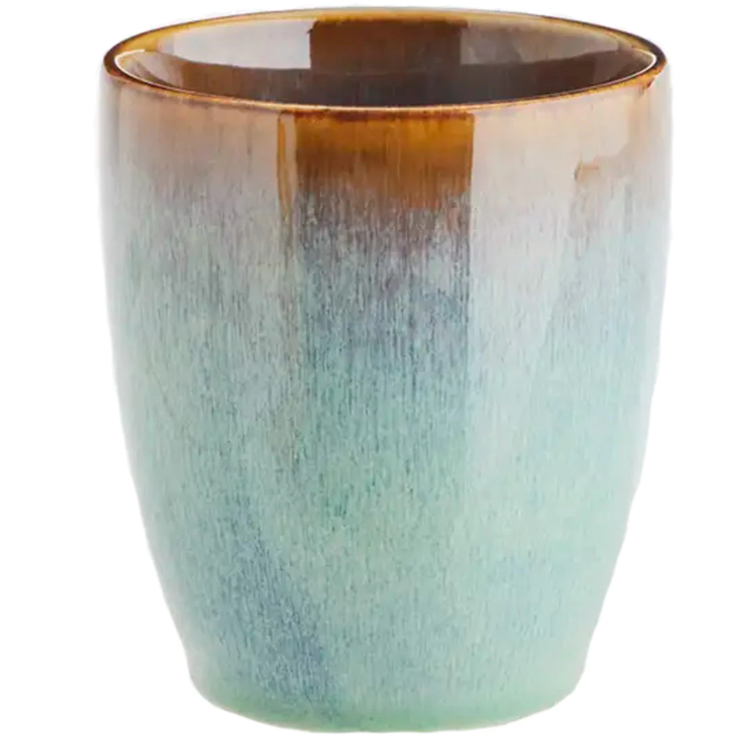 Madam Stoltz Krus t - Kaffekopper Stent&oslash;j Gr&oslash;n - ATPX-MG-GR002