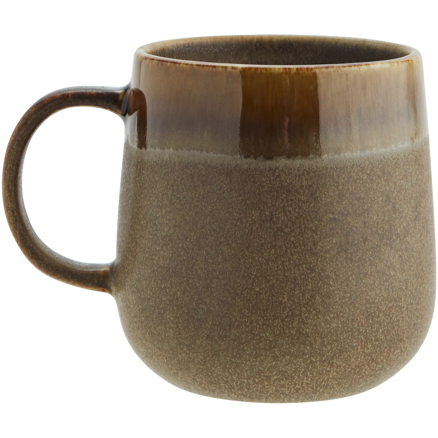 Madam Stoltz Krus - Kaffekopper Stent&oslash;j Brun - HL102992