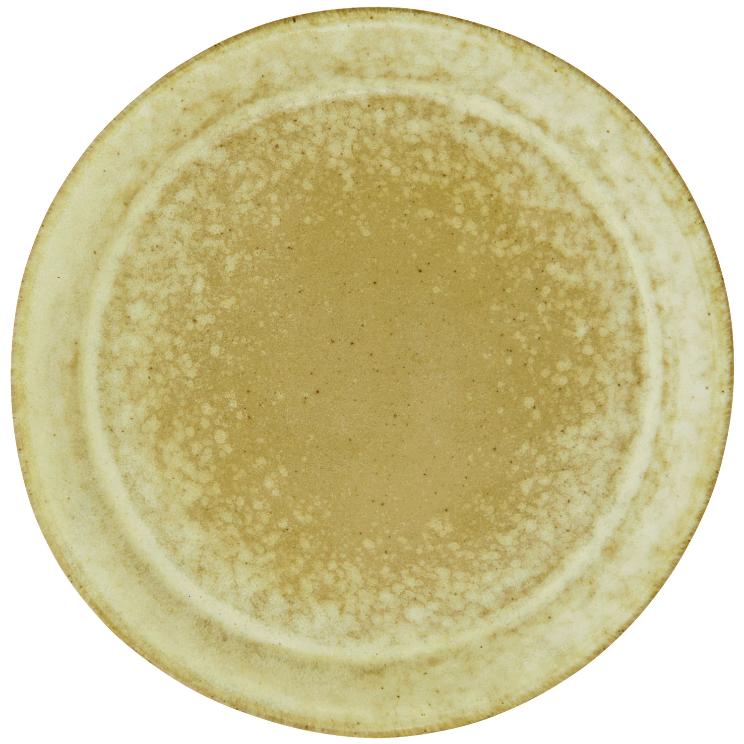 Madam Stoltz Sidetallerken &Oslash;16 Cm / Lysegul - Asietter Stent&oslash;j Gr&oslash;n - YT23C019-BNY-A