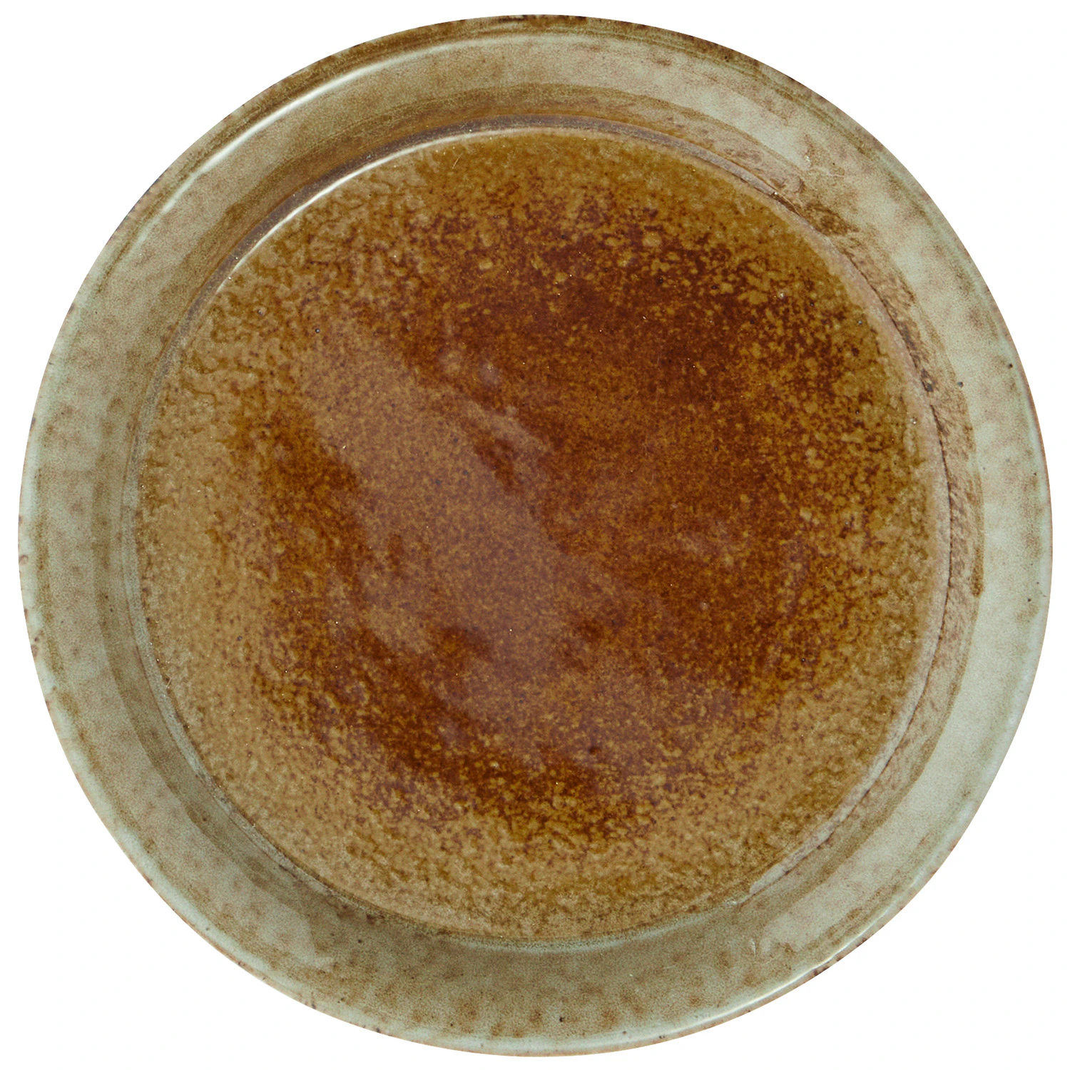 Madam Stoltz Sidetallerken &Oslash;16 Cm / Greige - Asietter Stent&oslash;j Brun - YT23C019-S3-C