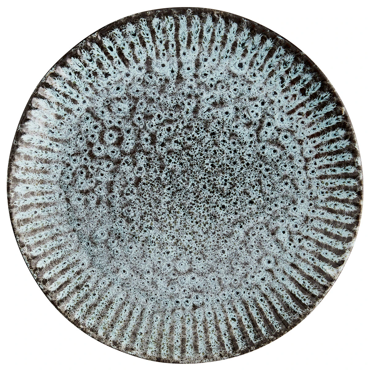 Madam Stoltz Tallerken 27 Cm Petrol Gr&oslash;n - Middagstallerkner Stent&oslash;j Petrol Green - 26D