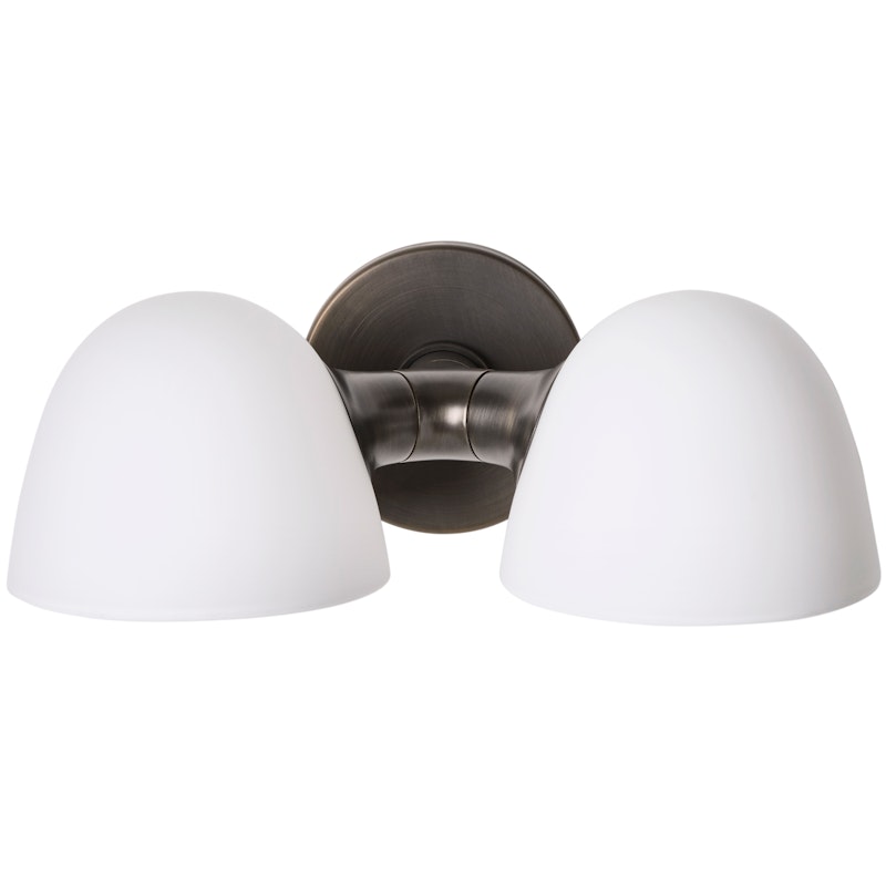 Fuse Væglampe Dobbelt, Opalglas