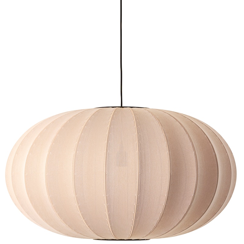 Knit-Wit LED Pendel Oval Ø76 cm, Sand Stone
