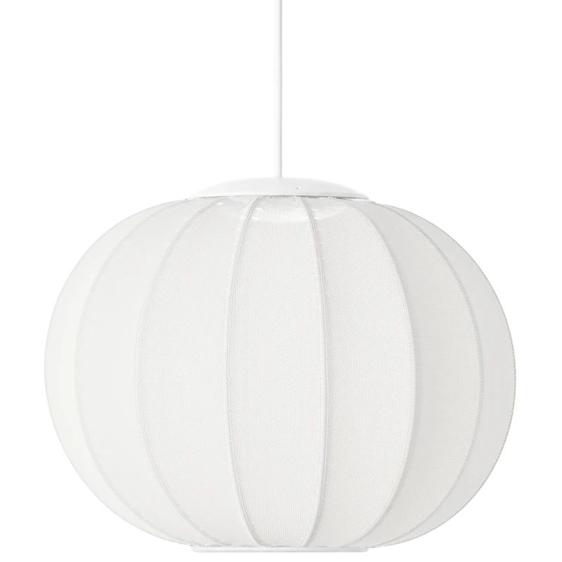 Knit-Wit Pendel Rund Ø45 cm LED, Cloud White