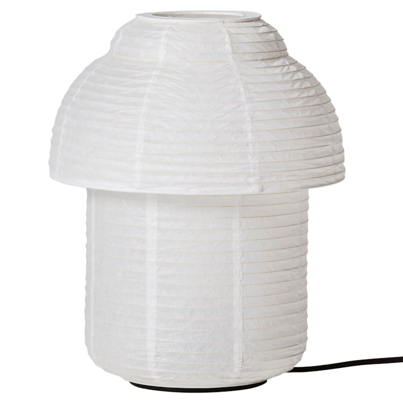 Papier Double Bordlampe Ø30 cm, Hvid