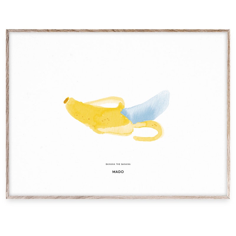 Banana the Banana Plakat, 30x40 cm