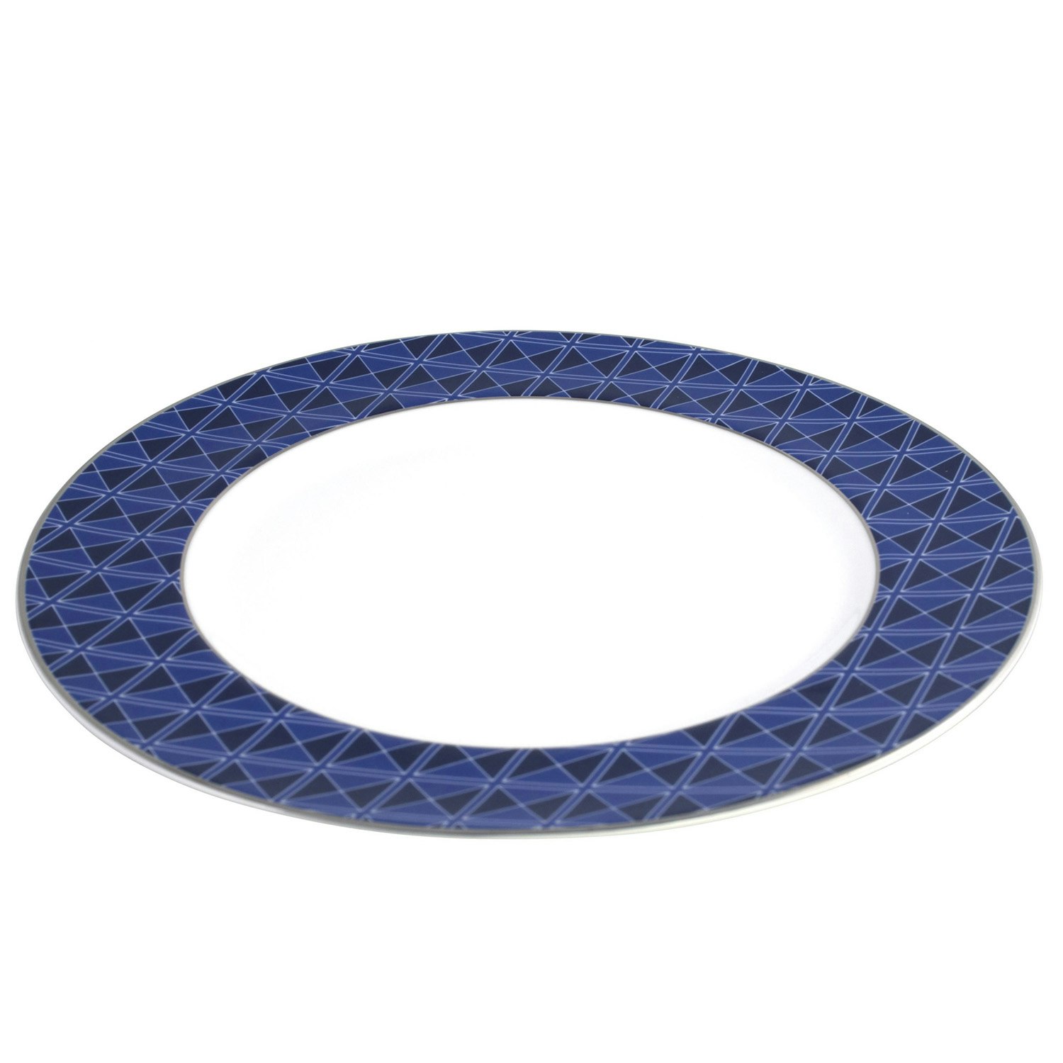 Magnor Tokyo Origami Tallerken &Oslash;32 Cm - Middagstallerkner Porcel&aelig;n Bl&aring; - 139001