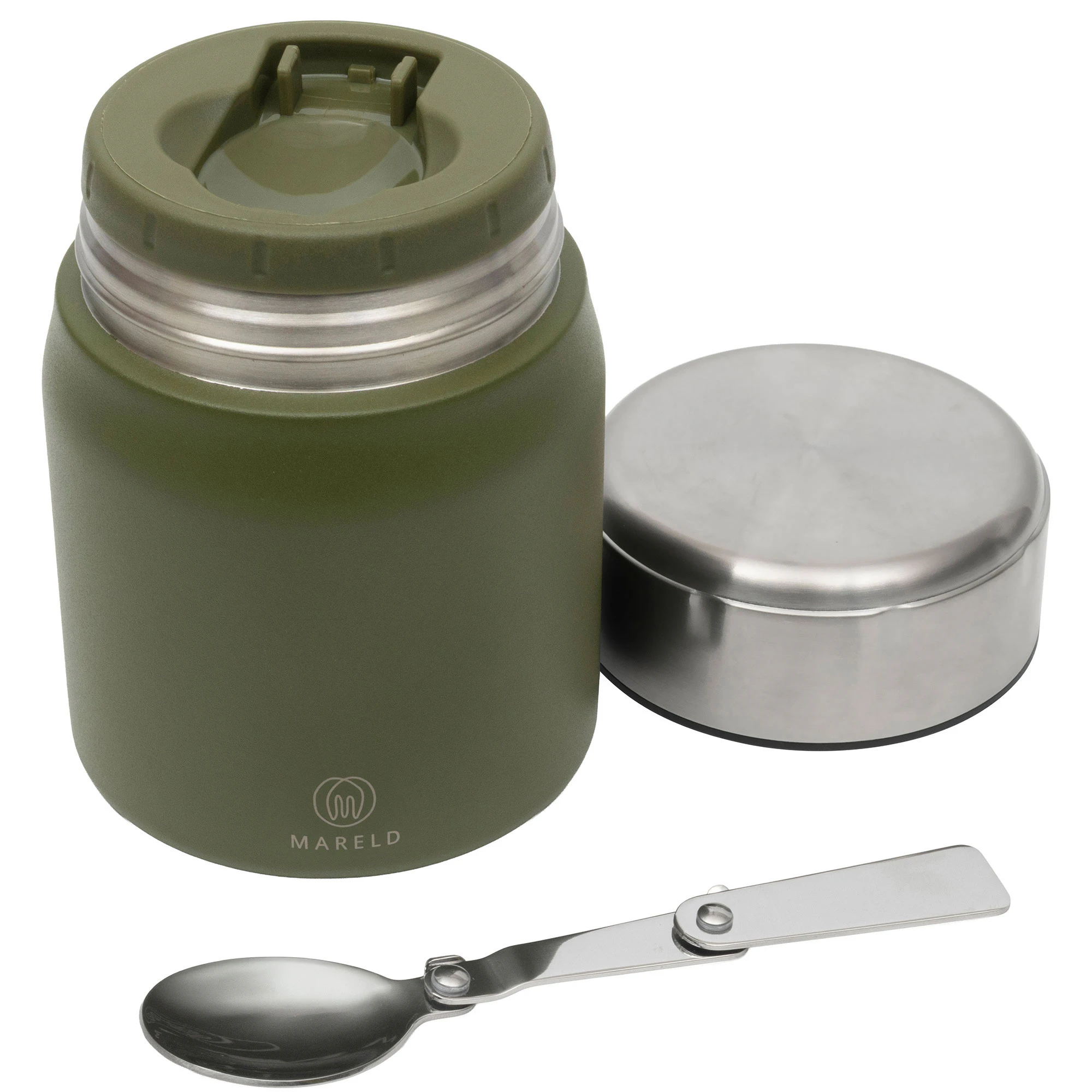 Mareld Food Thermos Green - Termokopper Rustfrit St&aring;l Gr&oslash;n - MAR0381