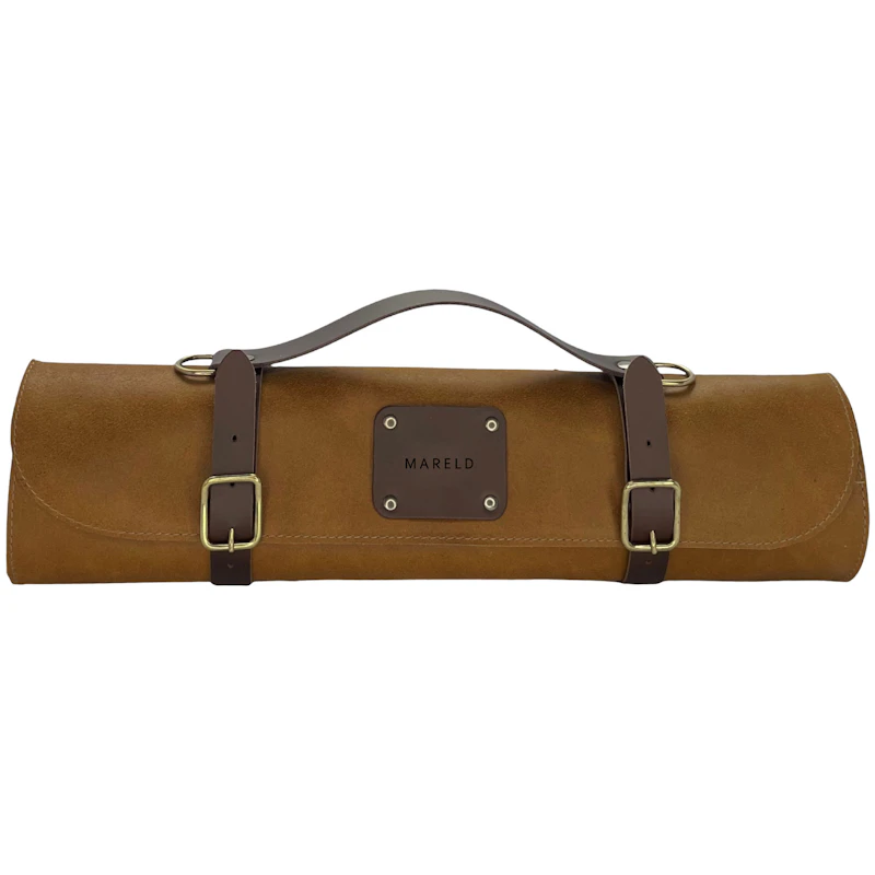 Knivtaske Med 7 Rum, Sand