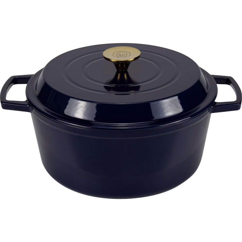 Støbejernsgryde 5 L, Deep Blue