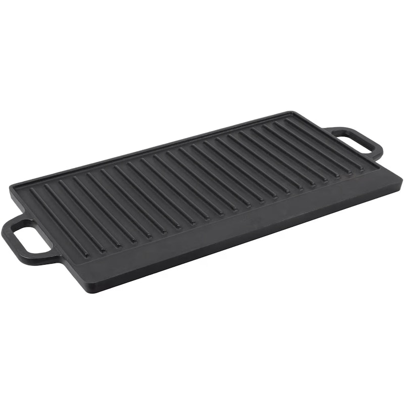 Stålgrillplade Med Håndtag 42,5 x 23,5 cm