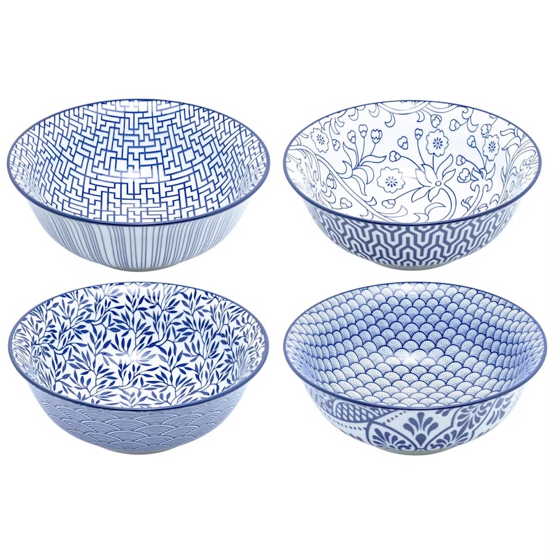Akio Skålsæt Ø21 cm 4-pak