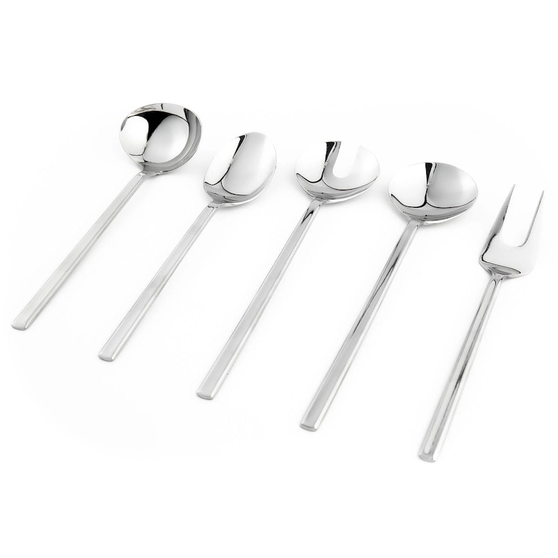 Serveringssæt Rustfrit Stål, 5-pak