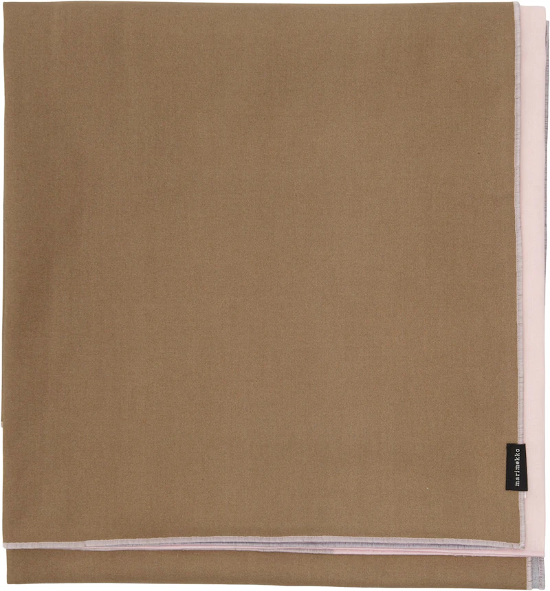 Hennika Dug 140x140 cm, Rosa / Sand / Trækulsfarvet