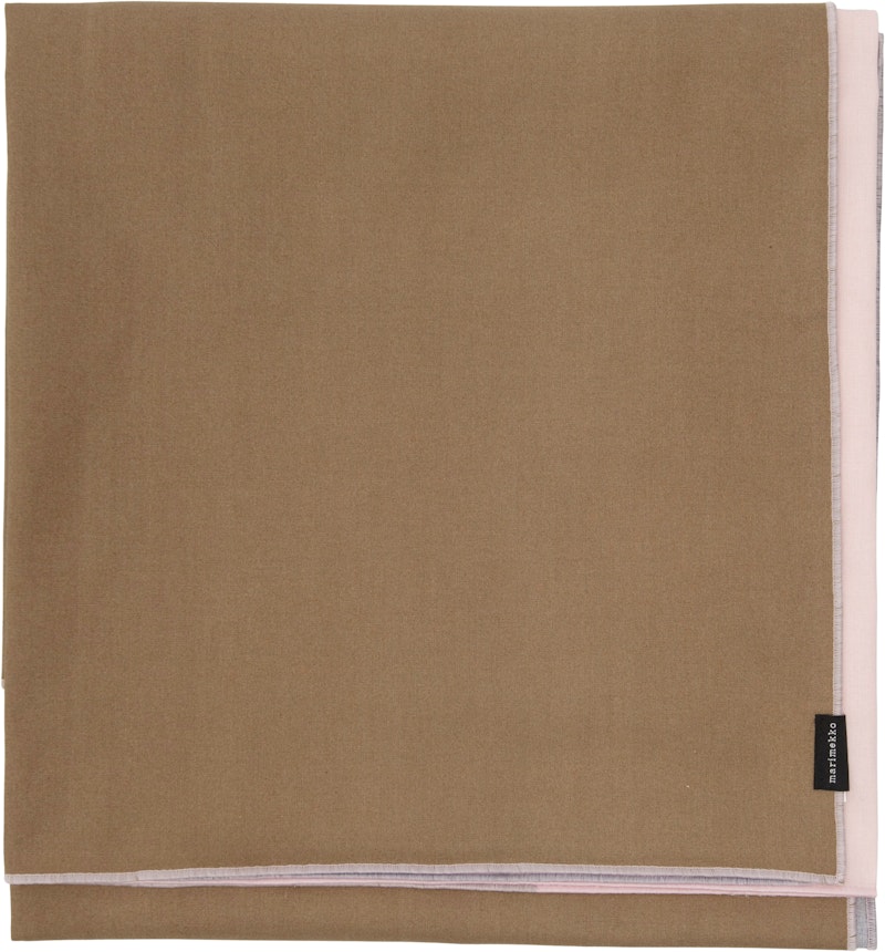 Hennika Dug 140x140 cm, Rosa / Sand / Trækulsfarvet