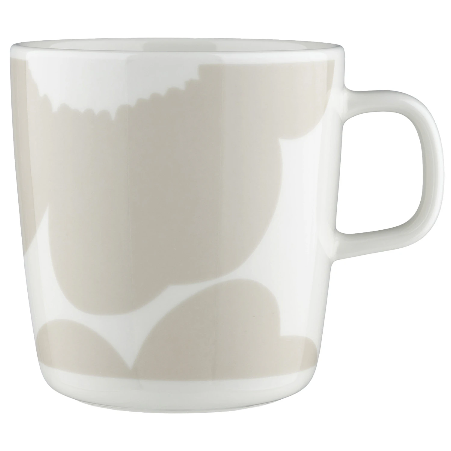 Marimekko Iso Unikko Krus 40 Cl - Kaffekopper Stent&oslash;j Hvid - 074536-120