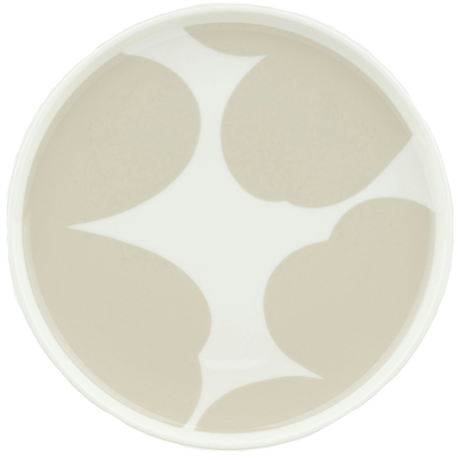 Marimekko Iso Unikko Tallerken &Oslash;20 Cm - &oslash;vrige-tallerkner-fad Stent&oslash;j Hvid - 074537-120