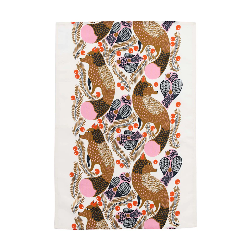 Ketunmarja Viskestykke 47x70 cm, Multifarvet