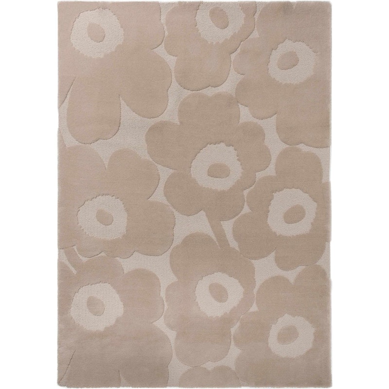 Unikko Tæppe 140x200 cm, Light Beige