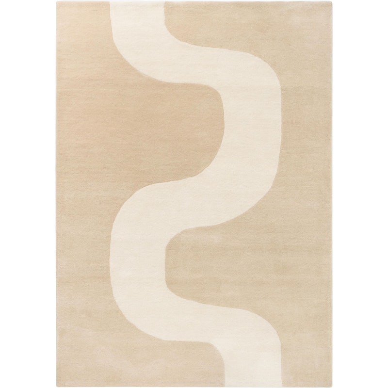 Marimekko Seireeni Tæppe 170x240 cm, Warm Beige