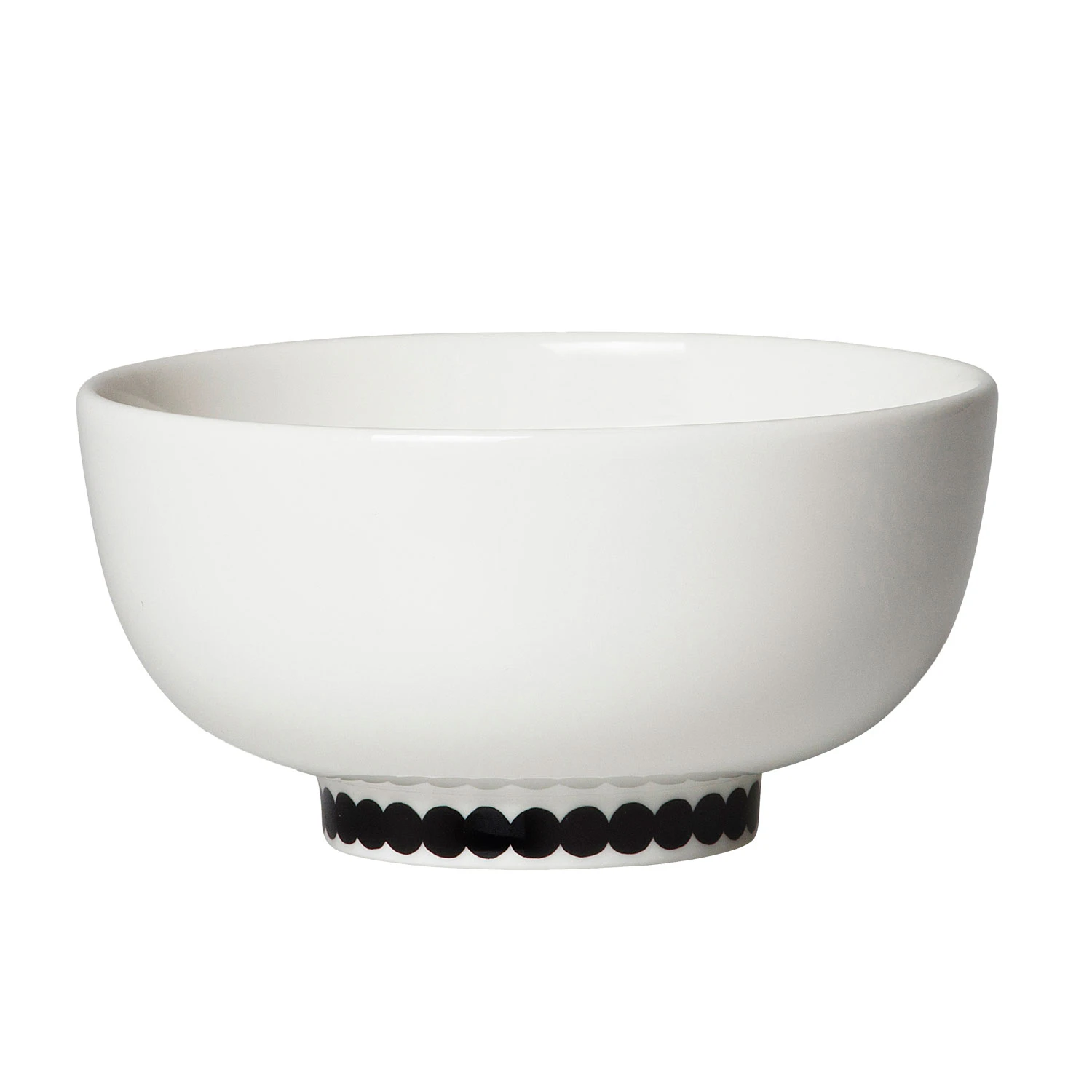 Marimekko Oiva/r&auml;symatto Bowl 3 Dl - Serveringssk&aring;le Stent&oslash;j Sort - 069578-190