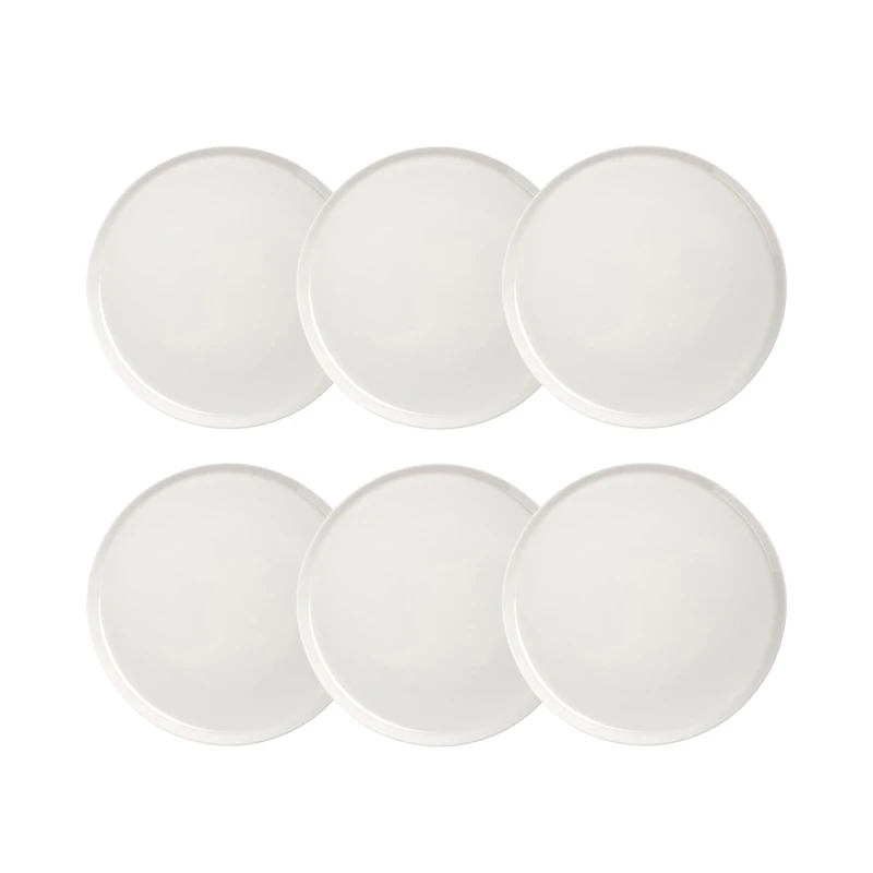 Oiva Sidetallerken 20 cm 6-pak, Hvid