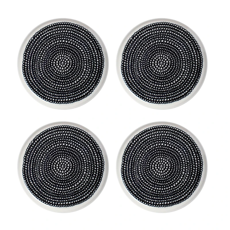 Oiva/Siirtolapuutarha Sidetallerken 20 cm 4-pak