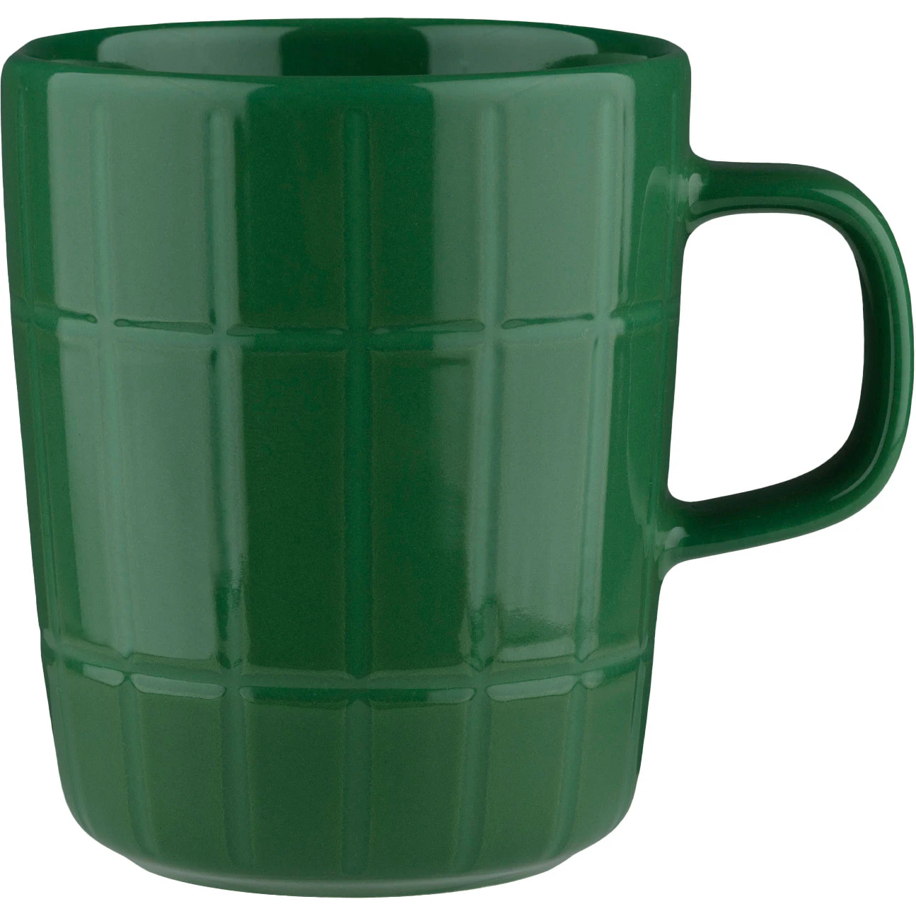 Marimekko Oiva/tiiliskivi Krus 25 Cl M&oslash;rkegr&oslash;nt - Kaffekopper Stent&oslash;j Dark Green - 074364-600