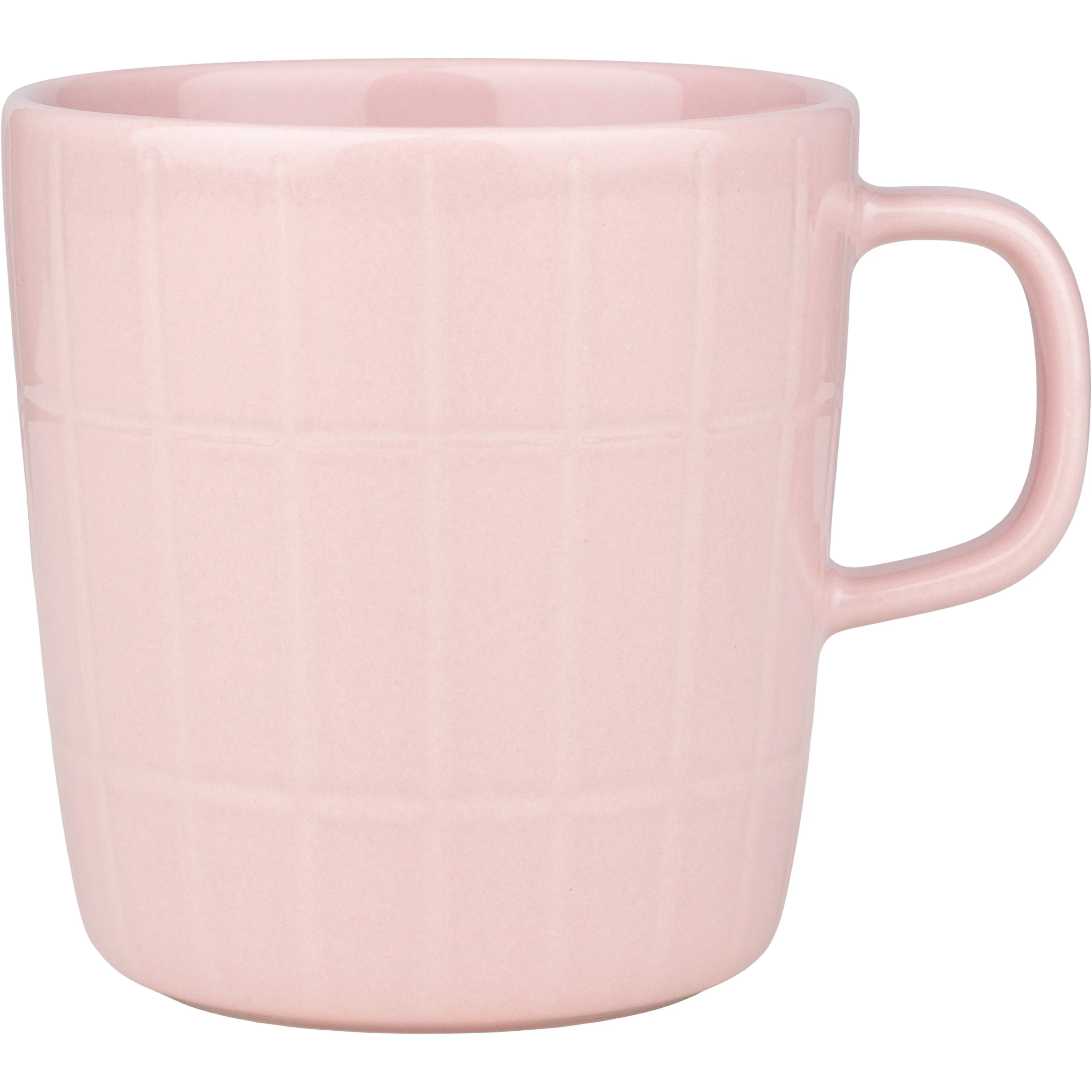 Marimekko Oiva/tiiliskivi Krus 40 Cl Lys Rosa - Kaffekopper Stent&oslash;j Light Pink - 075212-300