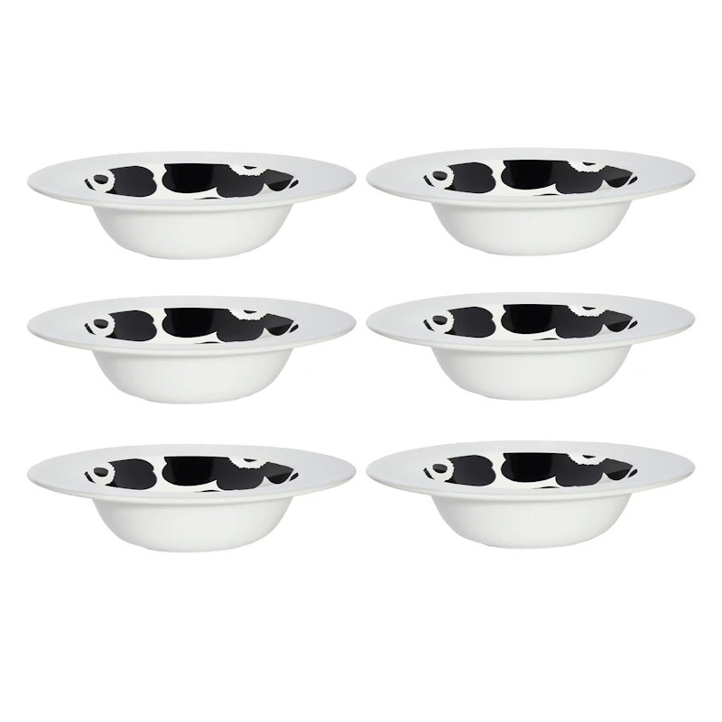 Oiva / Unikko Dyb Tallerken 20 cm 6-pak