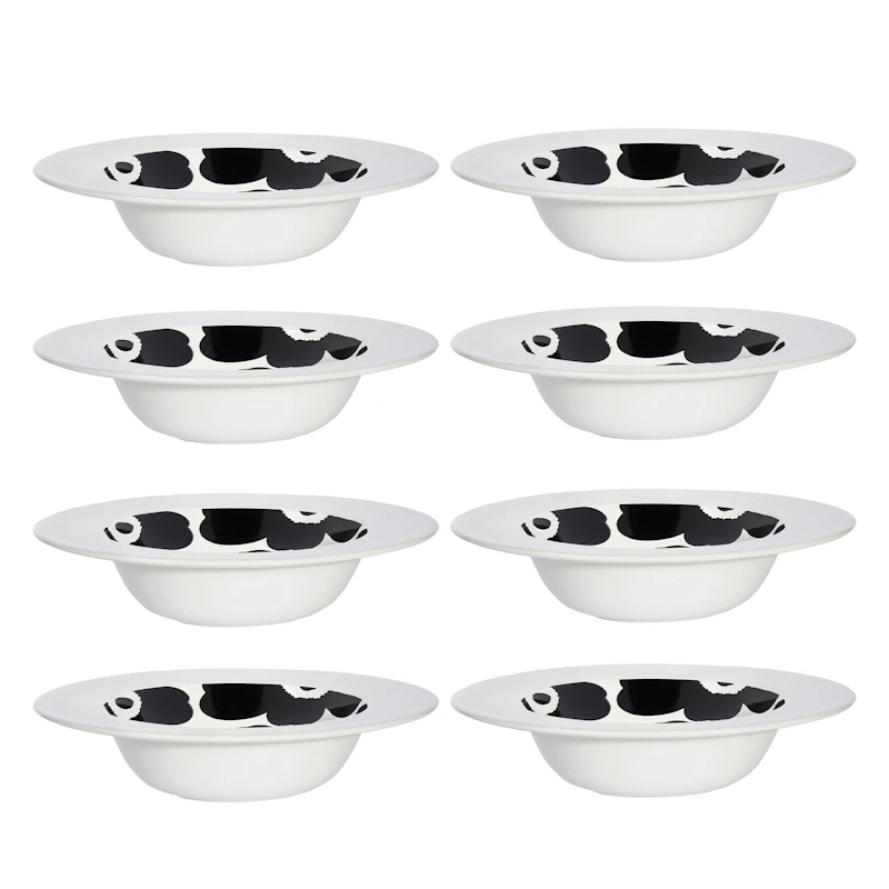 Oiva / Unikko Dyb Tallerken 20 cm 8-pak