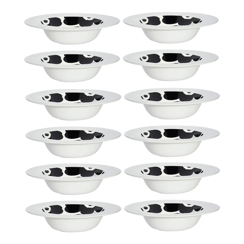 Oiva / Unikko Dyb Tallerken 20 cm 12-pak