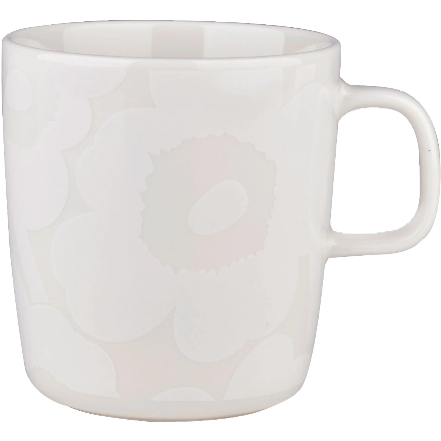 Marimekko Oiva/unikko Krus 40 Cl t - Kaffekopper Stent&oslash;j Hvid - 072584-100
