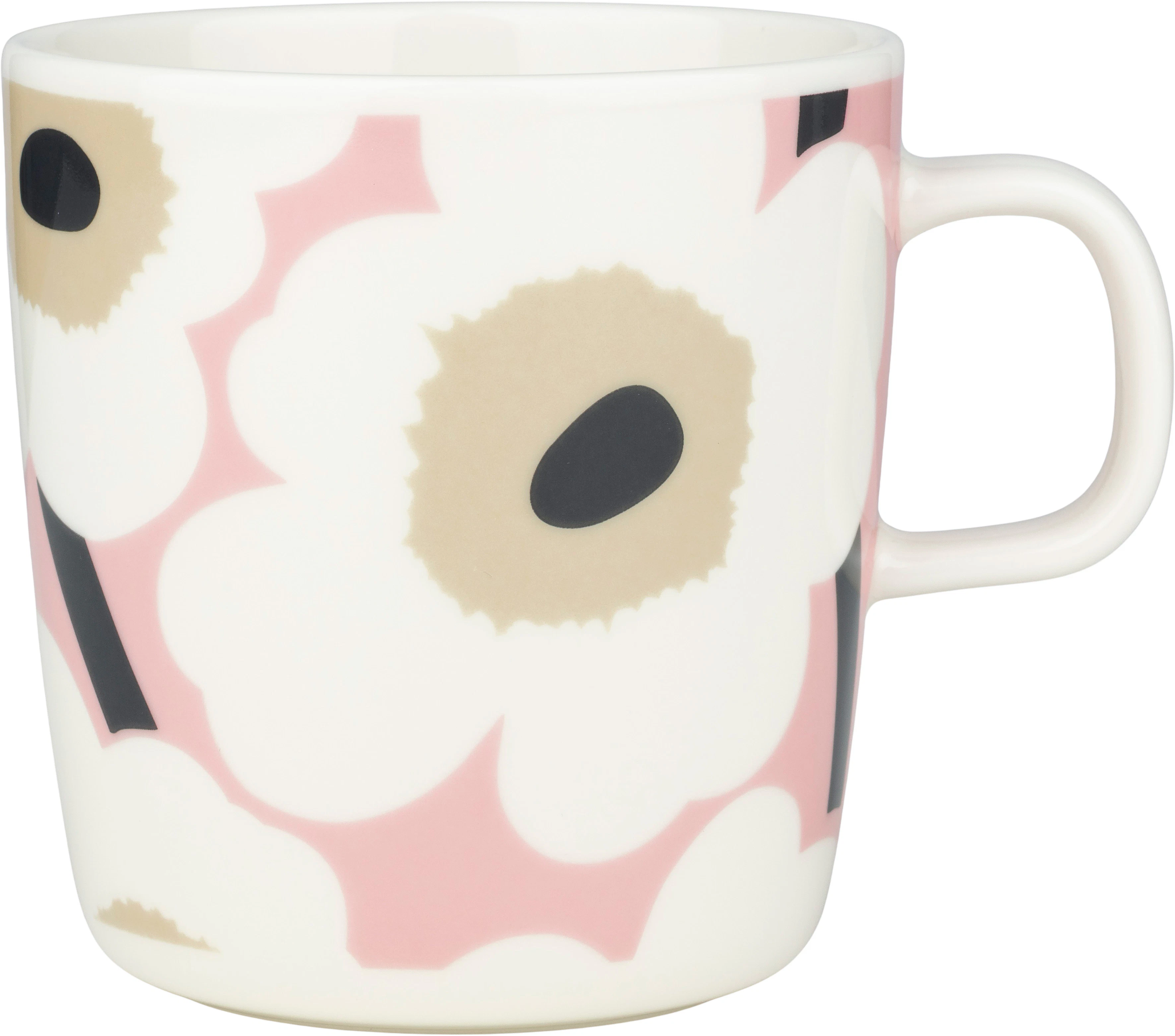 Marimekko Oiva/unikko Krus 40 Cl / Sand - Kaffekopper Stent&oslash;j Rosa - 075269-138