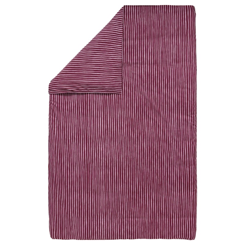 Piccolo Dynebetræk 150x210 cm, Rosa / Bourgogne