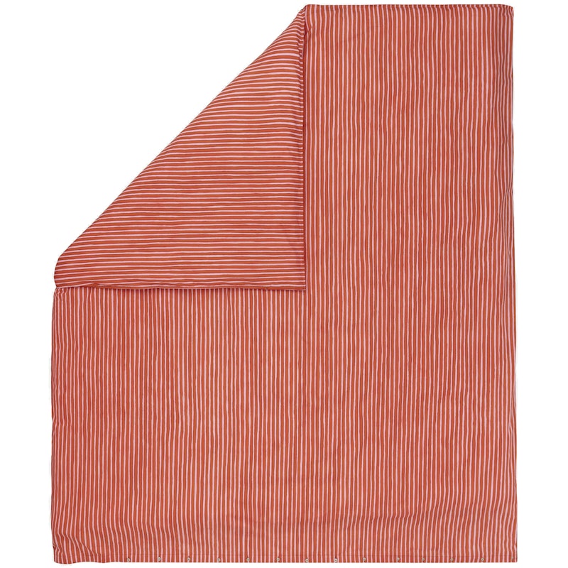 Piccolo Dynebetræk 240x220 cm, Rosa/Orange