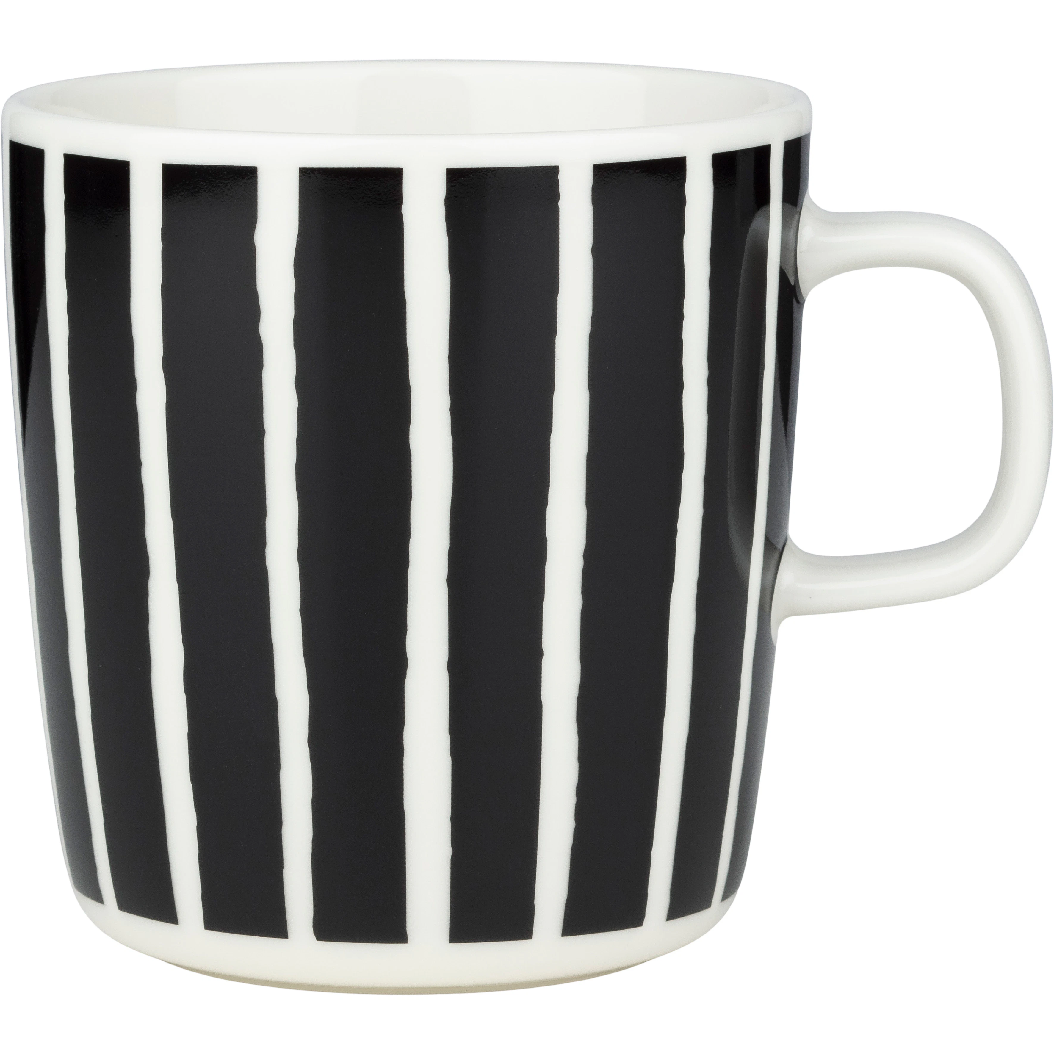 Marimekko Piccolo Krus 40 Cl Hvidt / - Tekopper Stent&oslash;j Sort - 075528-190
