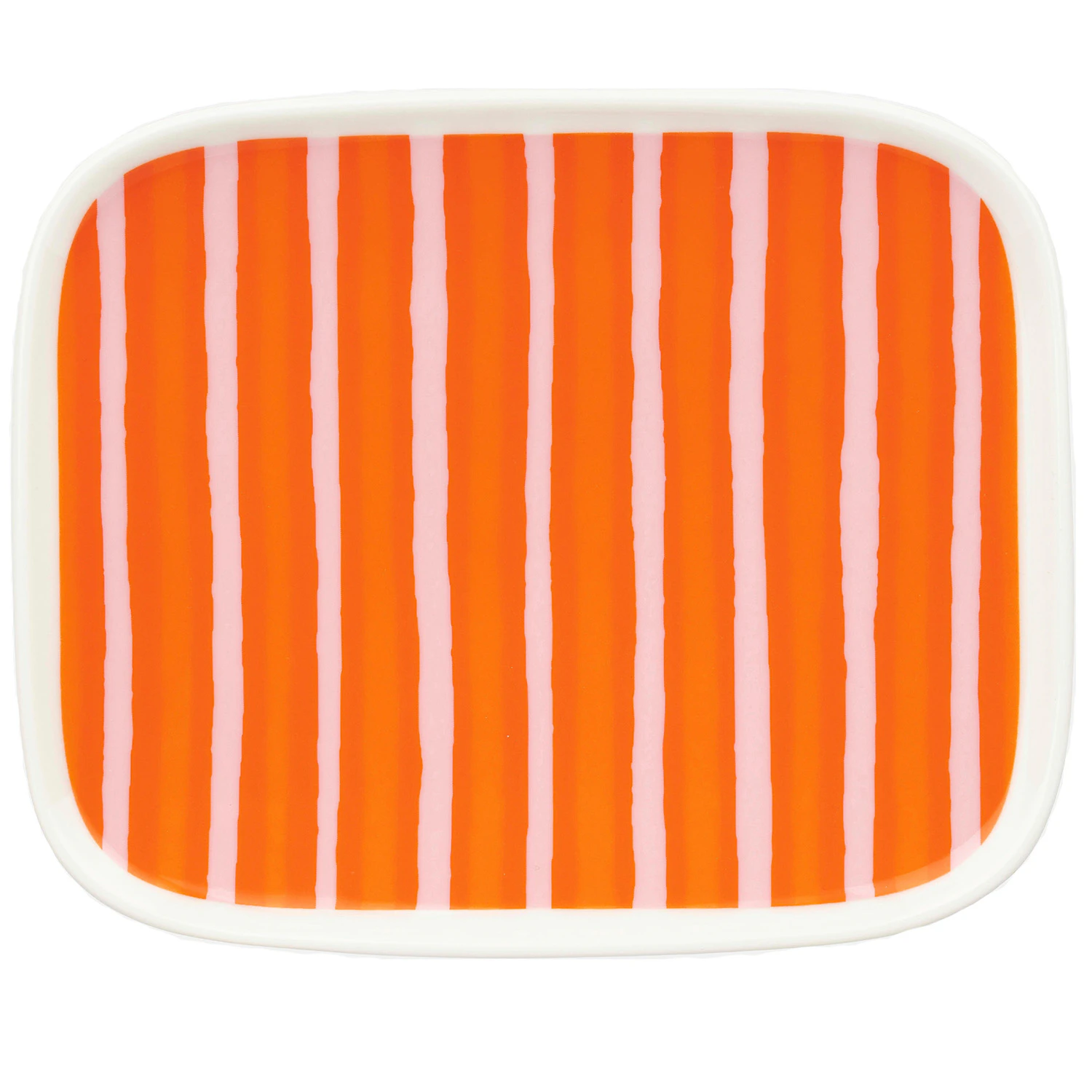 Marimekko Piccolo Sidetallerken 12x15 Cm - Asietter Stent&oslash;j Orange - 075393-132